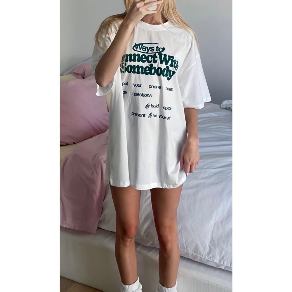 The Mayfair‎ Group “Ways To Connect” Tee & Jogger Sweatpants Set Size S/L